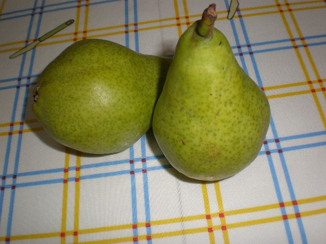 Peras verdes