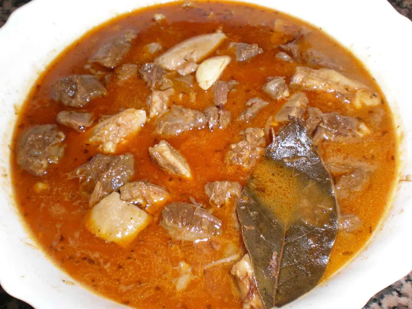 Carne de jabalí en salsa Carne de jabalí en salsa