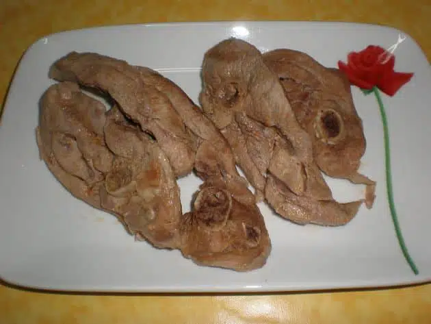 Chuletas de pavo a la cerveza