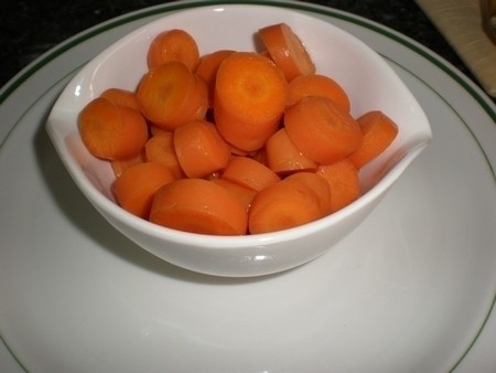 Zanahorias encurtidas en caliente