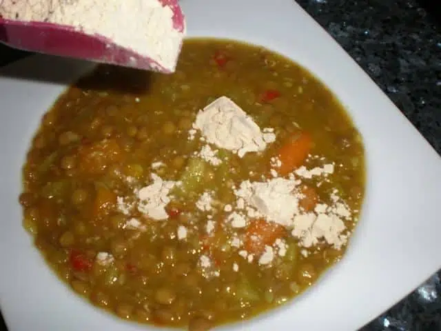 Lentejas con gofio de millo olympus-digital-camera-7390