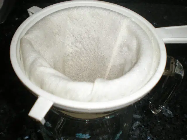 Elaborando horchata casera 