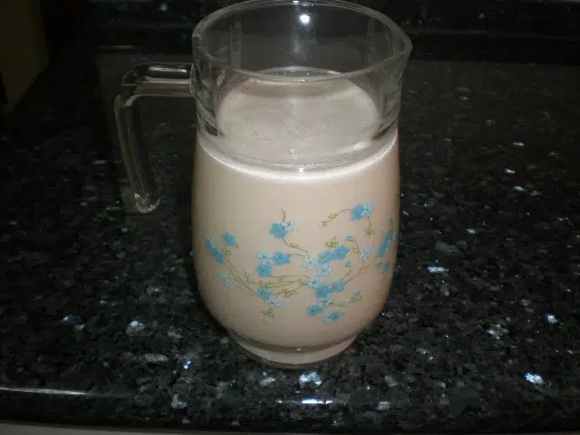 Horchata casera sin azúcar Horchata casera sin azúcar