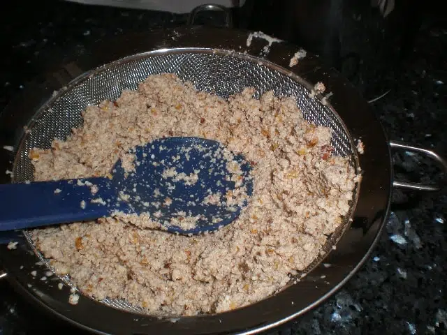 Elaborando horchata casera 