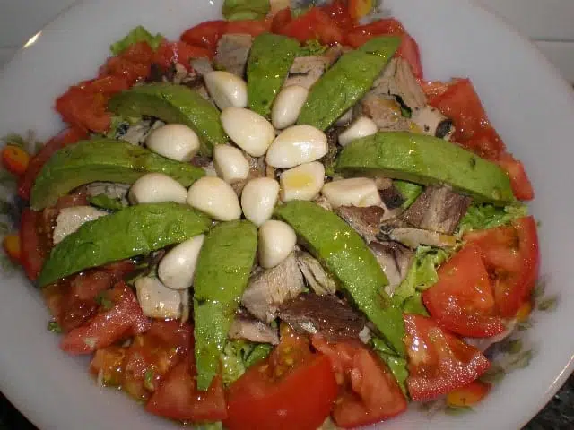 Ensalada floreada Ensalada floreada