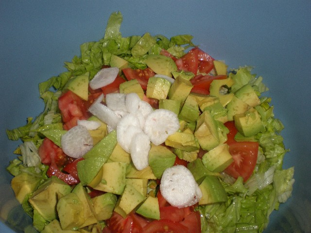 Elaborar ensalada agostera