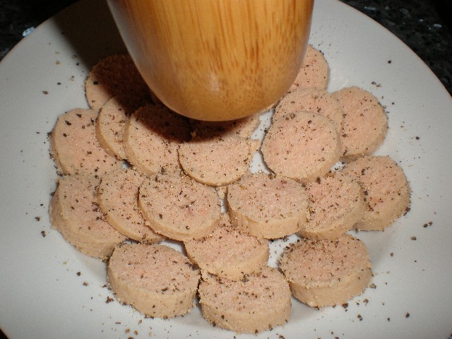 Huevas de bacalao a la pimienta