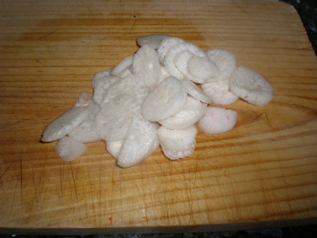 Rabanillos en rodajas