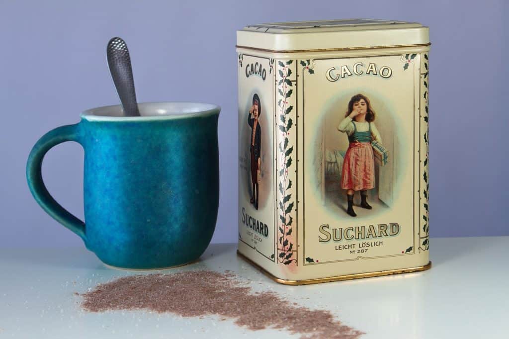 Una taza de chocolate