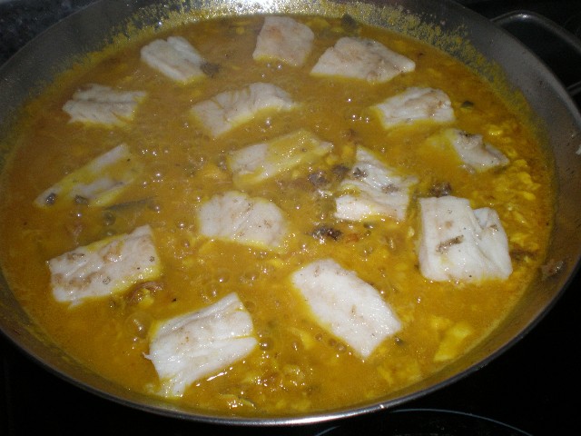 Arroz con bacalao 