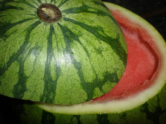 Batido frío de sandía