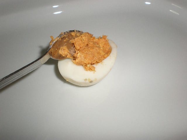 Rellenar huevo
