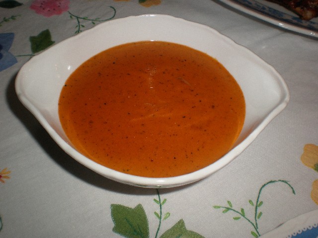 Salsa de fondo de verdura 