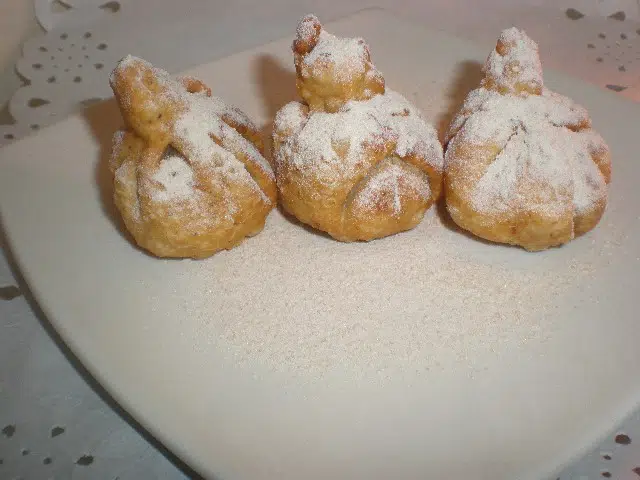 Saquitos rellenos de batata