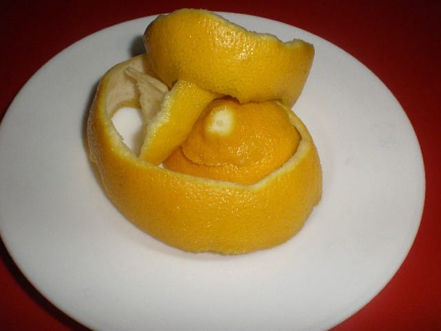 Cáscara de limón