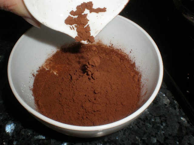 Cacao en polvo sin azúcar