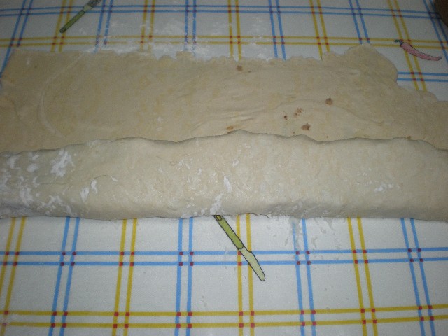 Elaborar las caracolas rellenas de batata