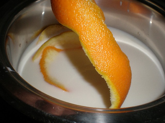 Meter cáscara naranja