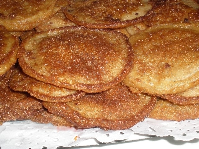 Torrijas de manzana Torrijas de manzana