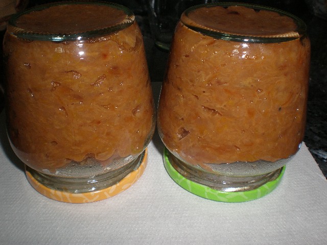 Mermelada de plátano y papaya con cítricos 