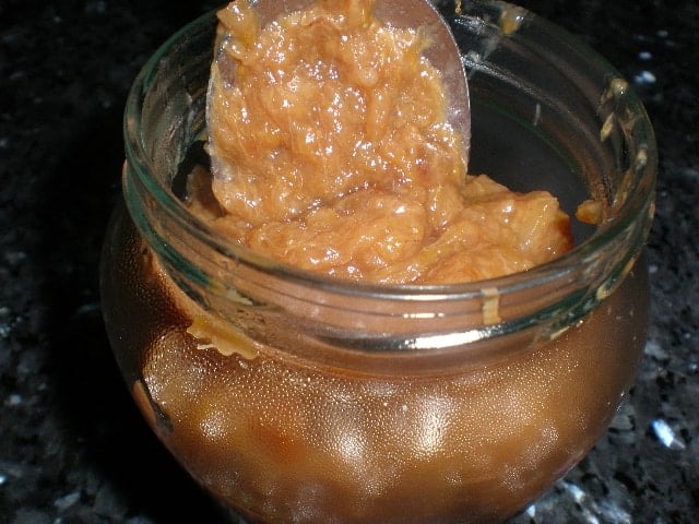 Mermelada de plátano y papaya con cítricos