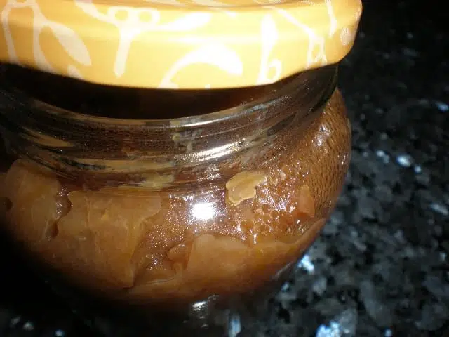 Mermelada de plátano y papaya con cítricos