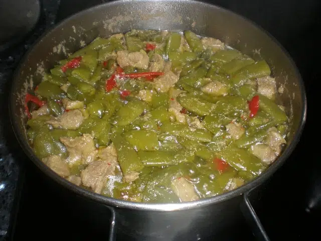 Estofado de pavo con judías Estofado de pavo con judías