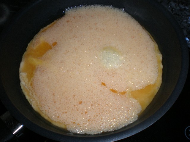 Hacer tortilla francesa