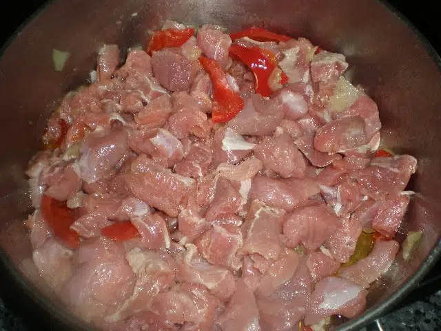 Elaborar Estofado de pavo