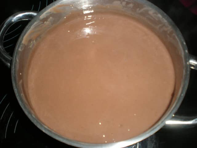 Natillas de vainilla y cacao 