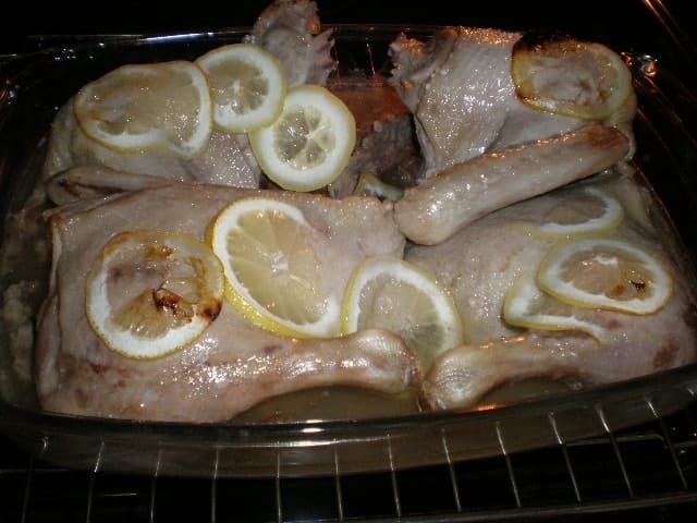 Pato al limón