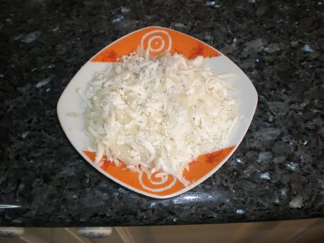 Queso de cabra rallado