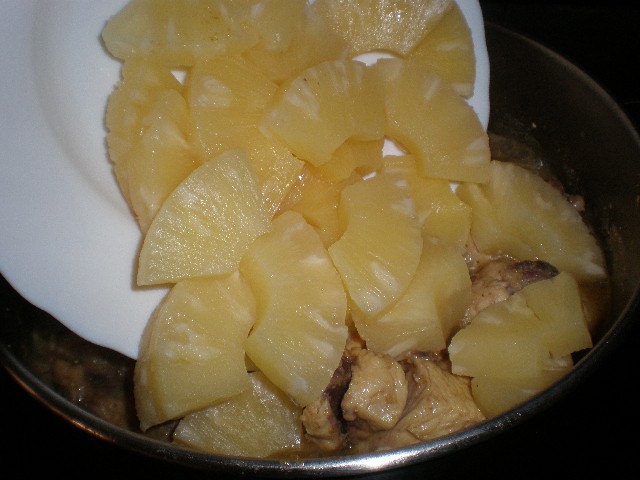 Elaborar Pollo Currypiña