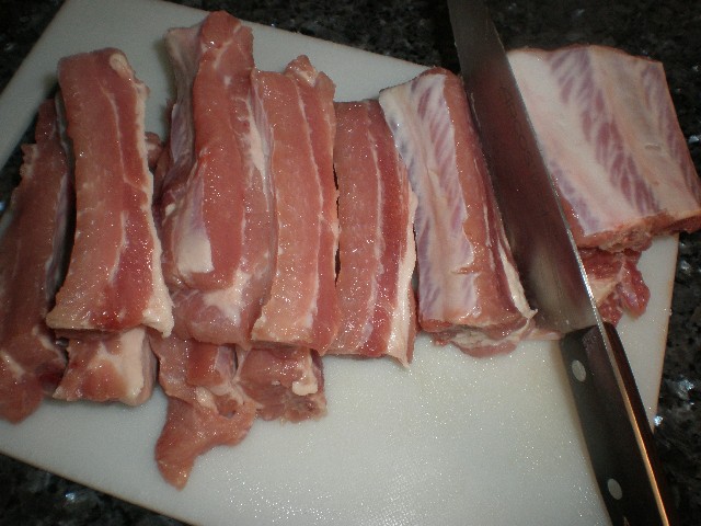 Partir costillas