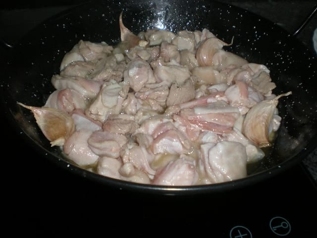 Fritura de cochino negro