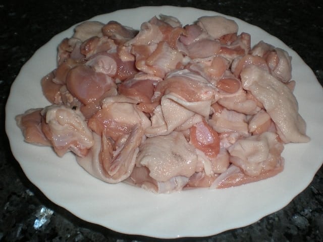 Carne de cochino negro