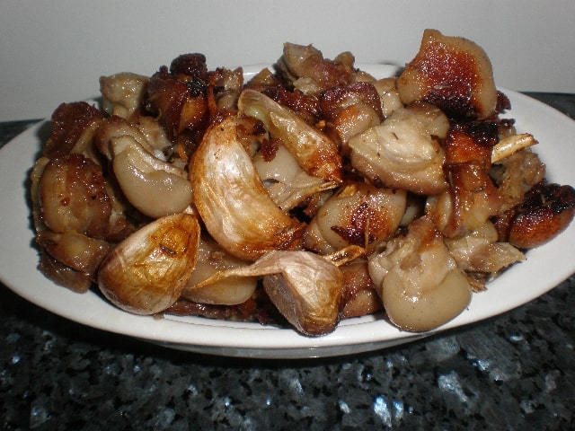 Fritura de cochino negro 