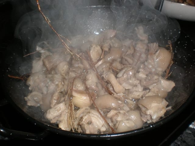 Fritura de cochino negro