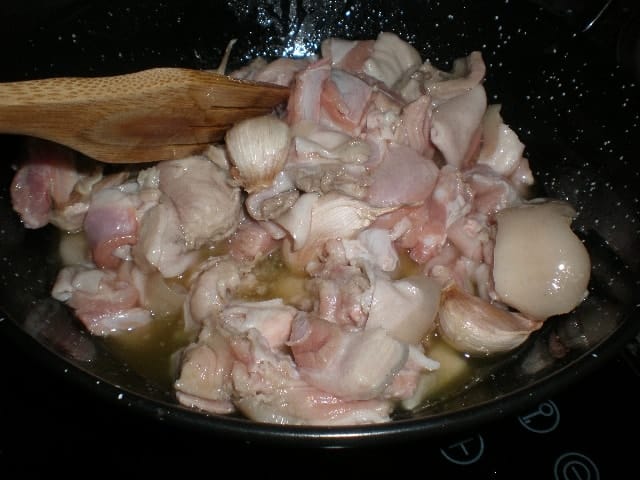 Fritura de cochino negro