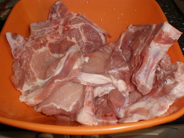 Chuletas de lomo de cerdo