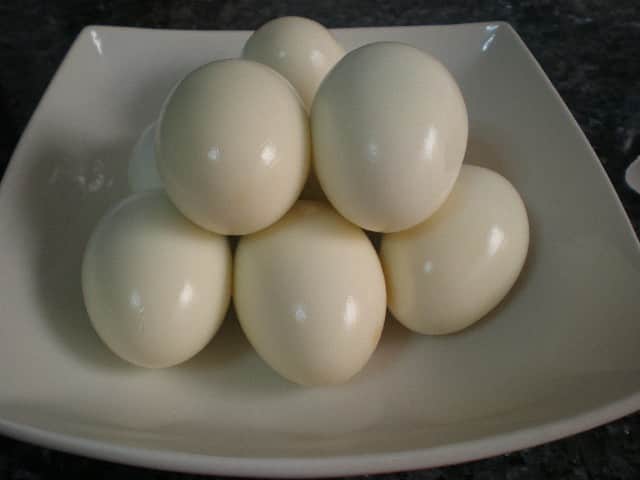 Huevos duros