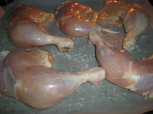 Muslos de pollo en el horno Muslos de pollo en el horno