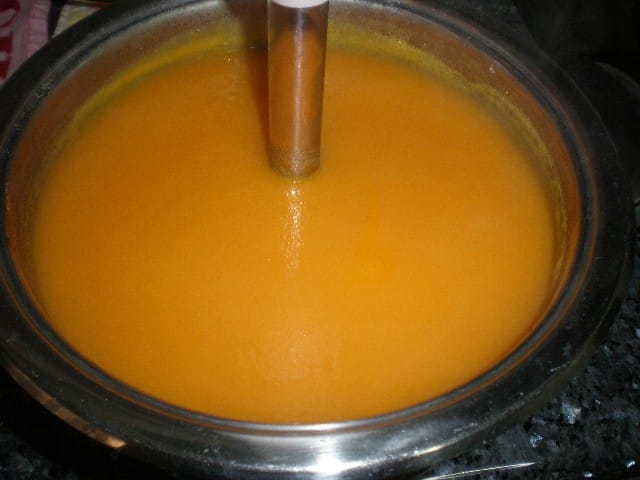 Crema de zanahorias 