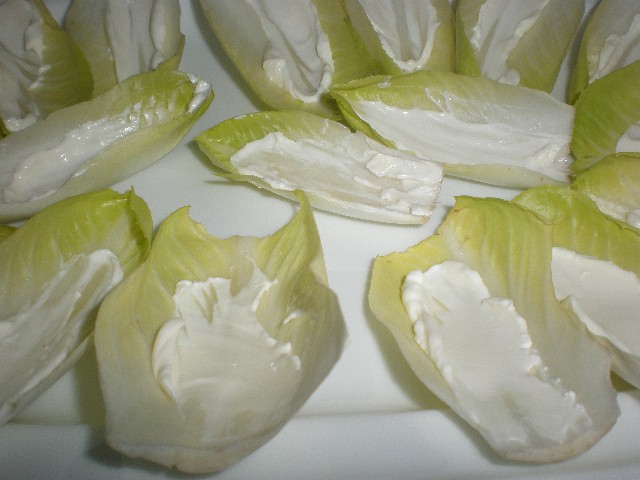 Endivias con queso