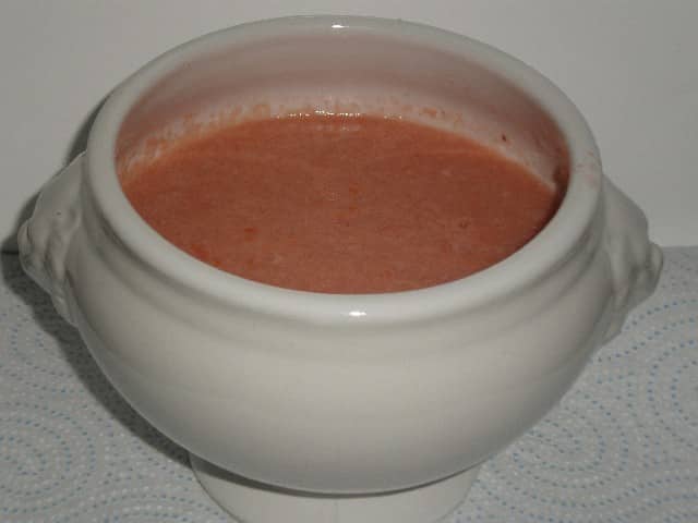 Gazpacho de sandía 
