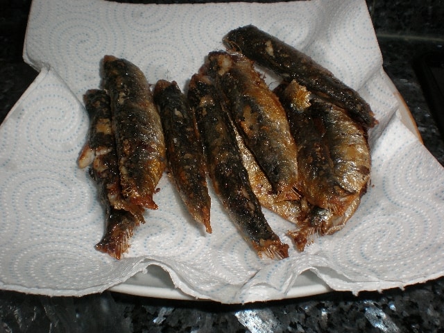 Sardinas fritas