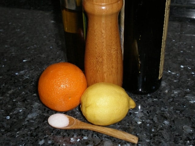 Ingredientes ensalada estacional