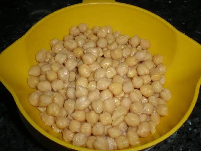 Garbanzos cocidos