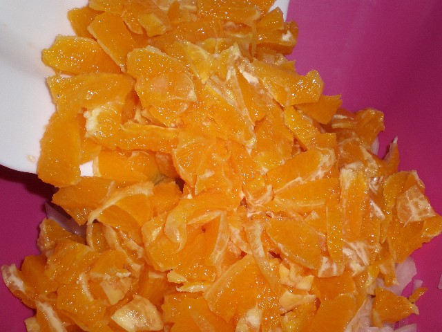 Meter naranjas
