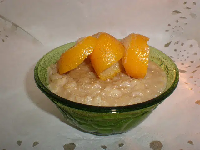 Arroz con bebida de soja